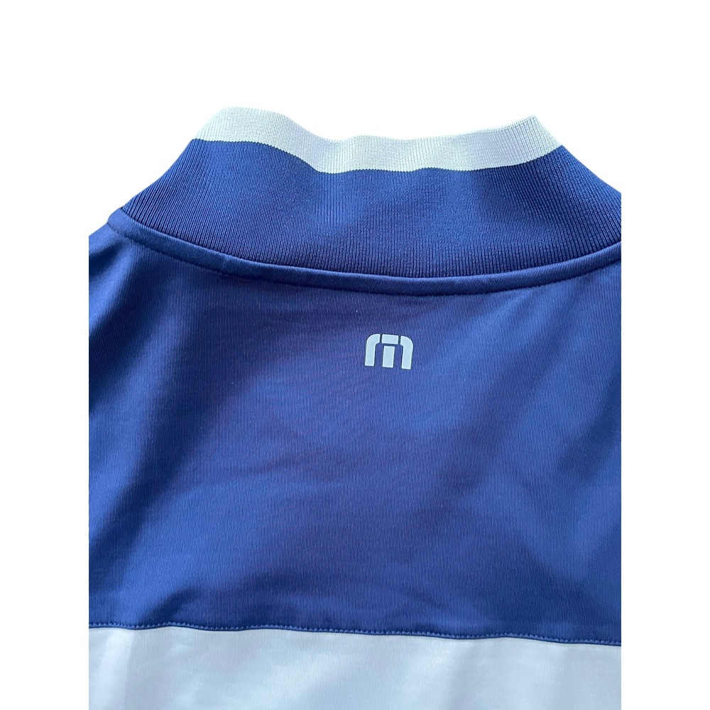 Travis Mathew Men XL Full Zip Track Performance Jacket Stripe Athleisure Casual - Picture 8 of 9